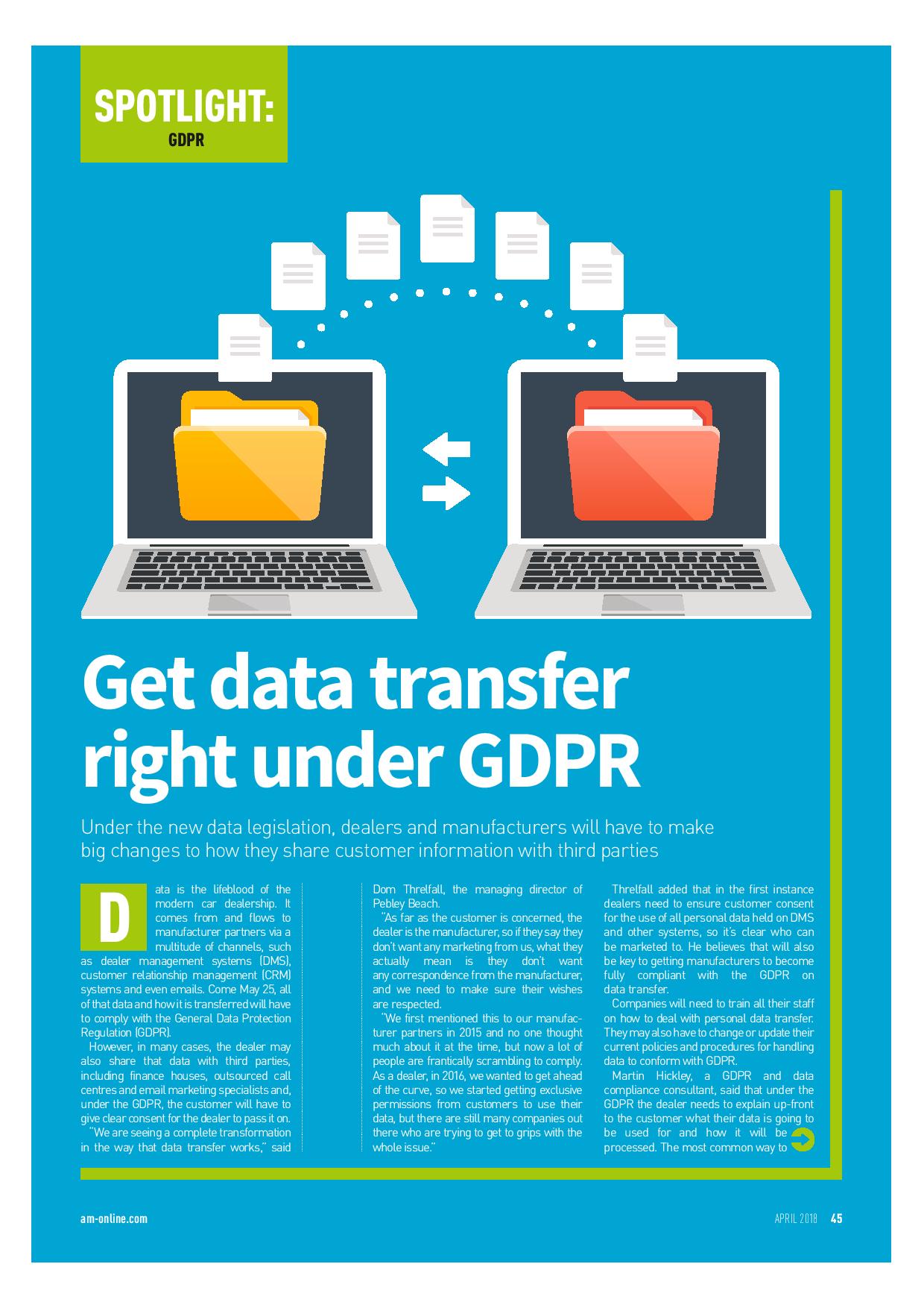 Get Data Transfer Right Under Gdpr Alex Wright